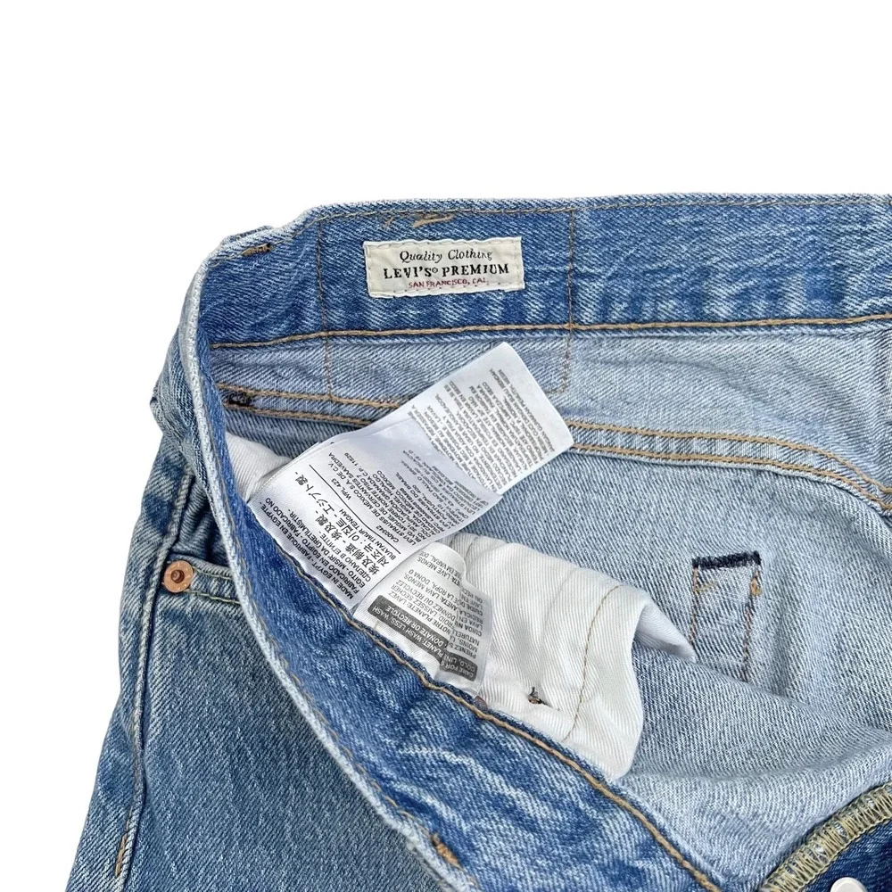 Levi's Premium 501 '93 Straight Men's Jeans 33X31 - BIG E - Distressed
